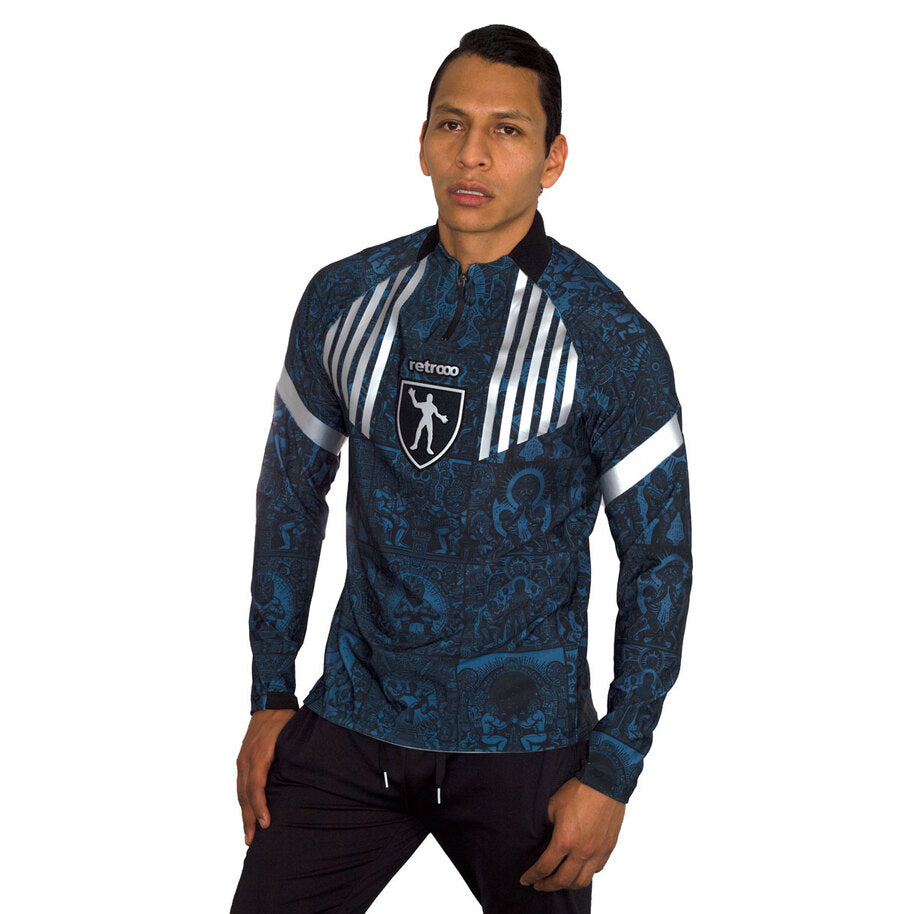 Sudadera Códices Luchadores - Edición Gladiador Azteca | Era Dorada del Ring