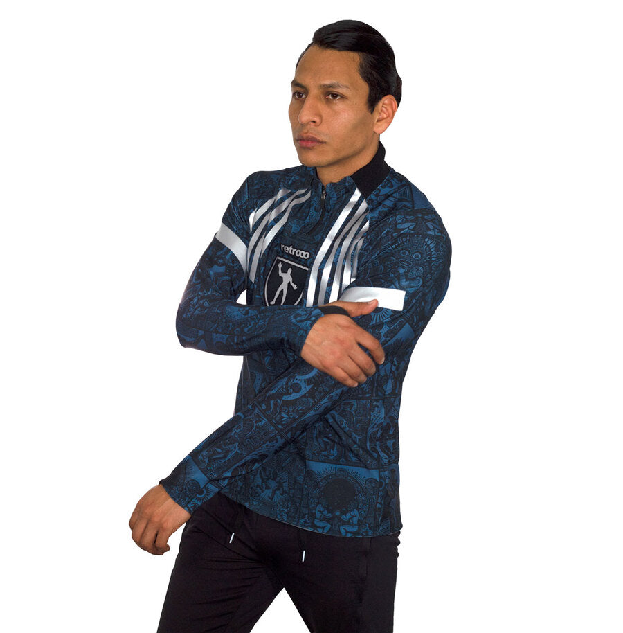 Sudadera Códices Luchadores - Edición Gladiador Azteca | Era Dorada del Ring