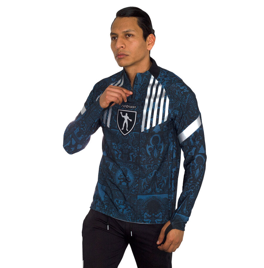 Sudadera Códices Luchadores - Edición Gladiador Azteca | Era Dorada del Ring
