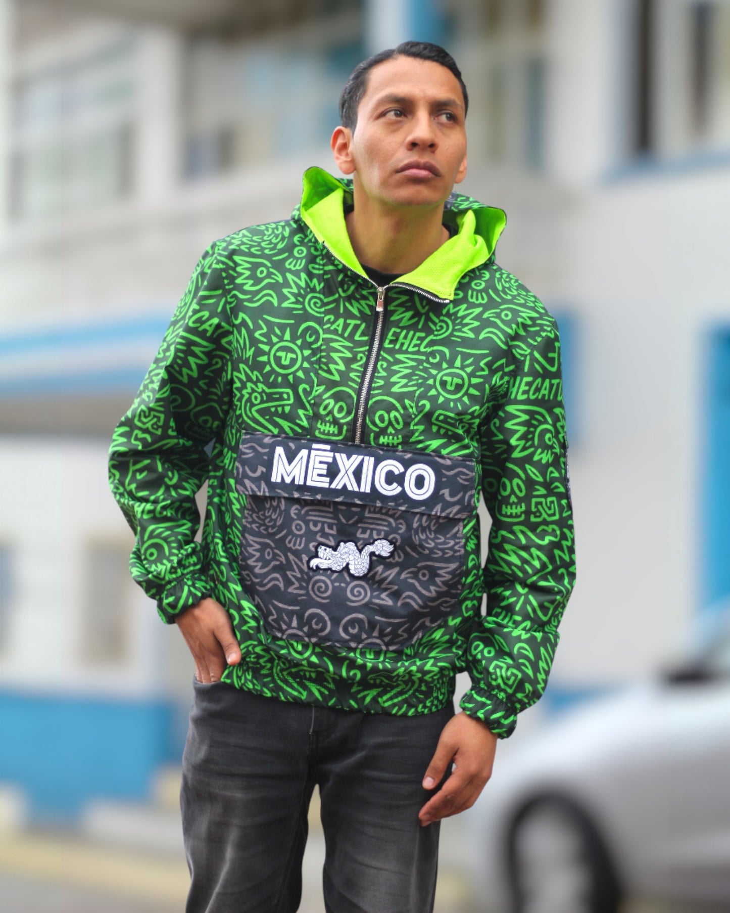 Rompevientos Retrooo México - Edición Ehécatl | Dios del Viento Premium