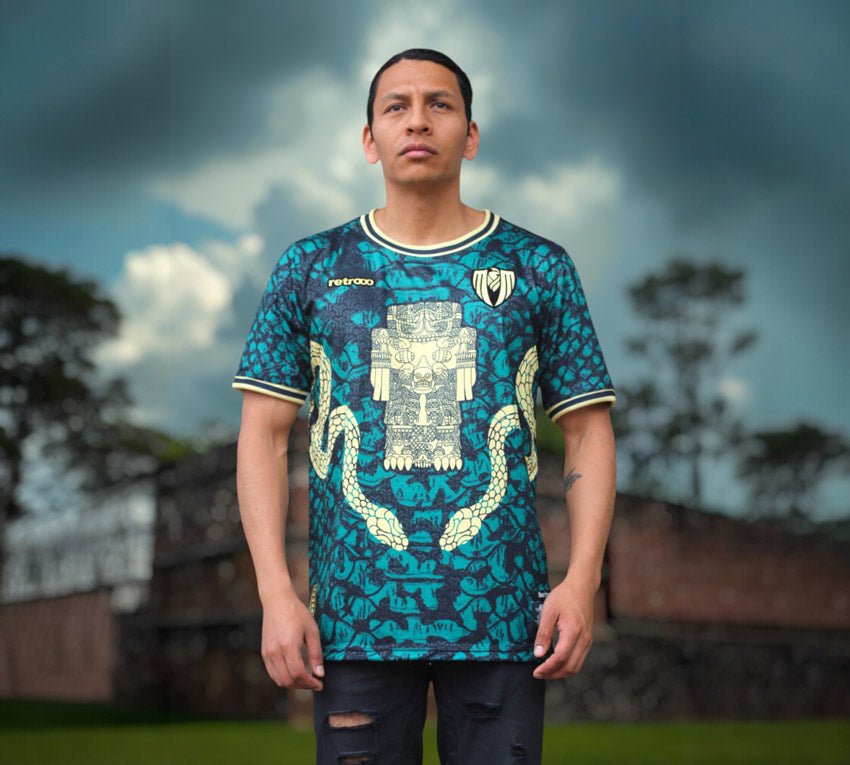 Jersey Retrooo México Coatlicue - Madre Universal Mexica | Edición Limitada