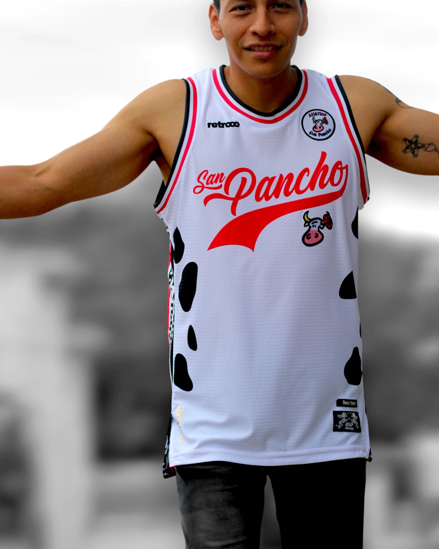 Jersey Atlético San Pancho Bkb Sin Mangas – Edición 90’s | Nostalgia, Rebeldía y Orgullo Deportivo