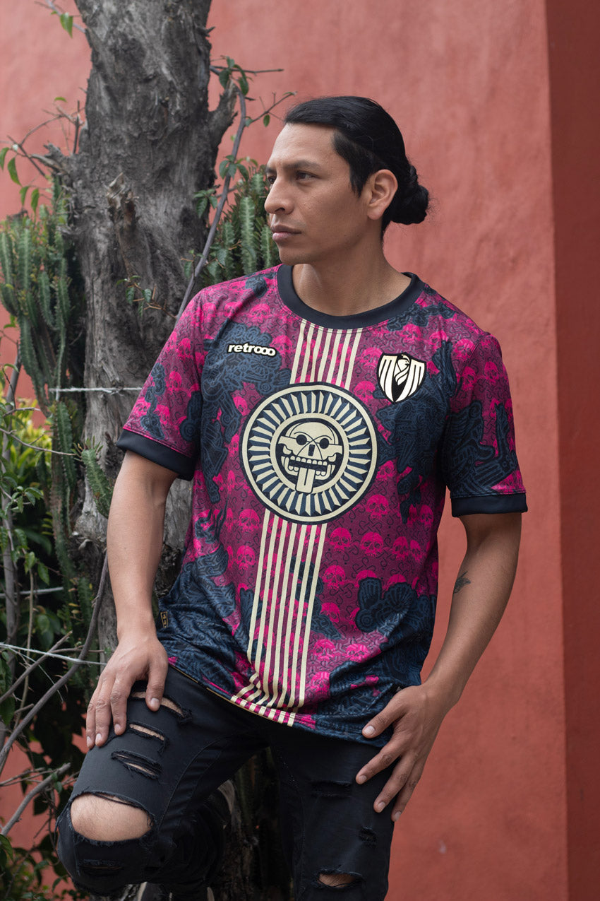 Jersey Retrooo México - Edición Tzompantli | Cultura Prehispánica Auténtica