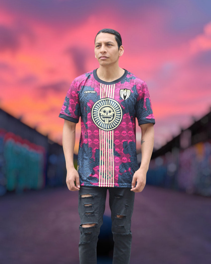 Jersey Retrooo México - Edición Tzompantli | Cultura Prehispánica Auténtica