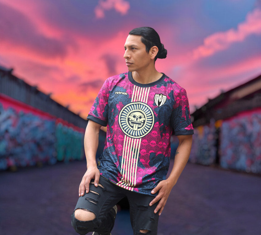 Jersey Retrooo México - Edición Tzompantli | Cultura Prehispánica Auténtica