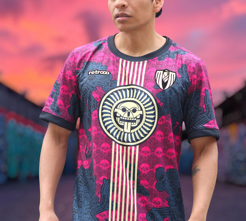 Jersey Retrooo México - Edición Tzompantli | Cultura Prehispánica Auténtica