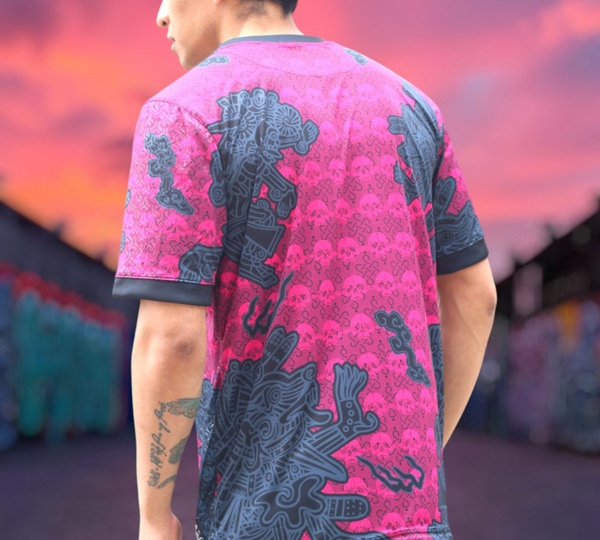 Jersey Retrooo México - Edición Tzompantli | Cultura Prehispánica Auténtica