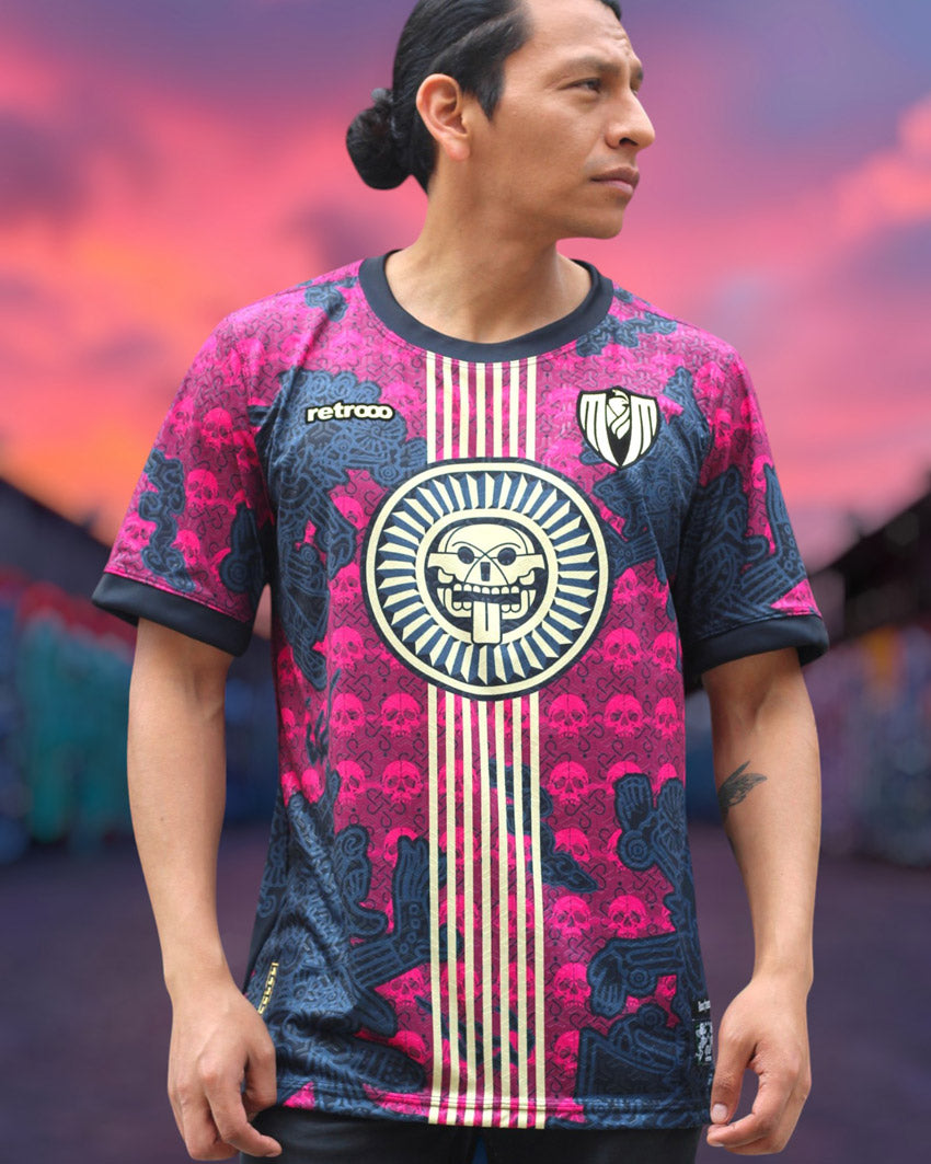 Jersey Retrooo México - Edición Tzompantli | Cultura Prehispánica Auténtica
