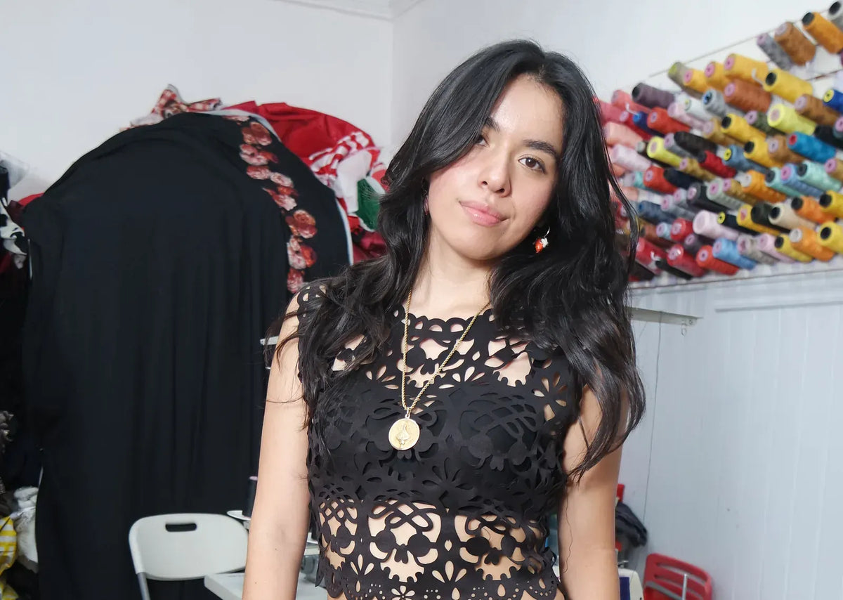 Mexclart Conjunto Conjunto Mexclart Top Calaveritas + Falda Catrina de las Flores · Calados del Alma