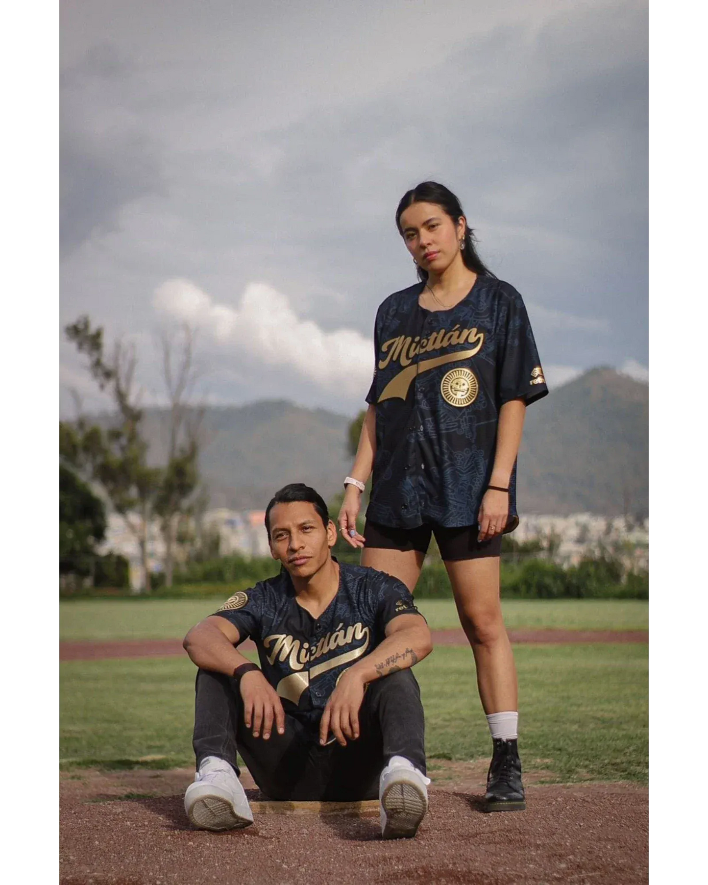 Retrooo.com Jersey béisbol Jersey Béisbol Mictlán - Edición Águila Guerrera | Inframundo Sagrado Deportivo