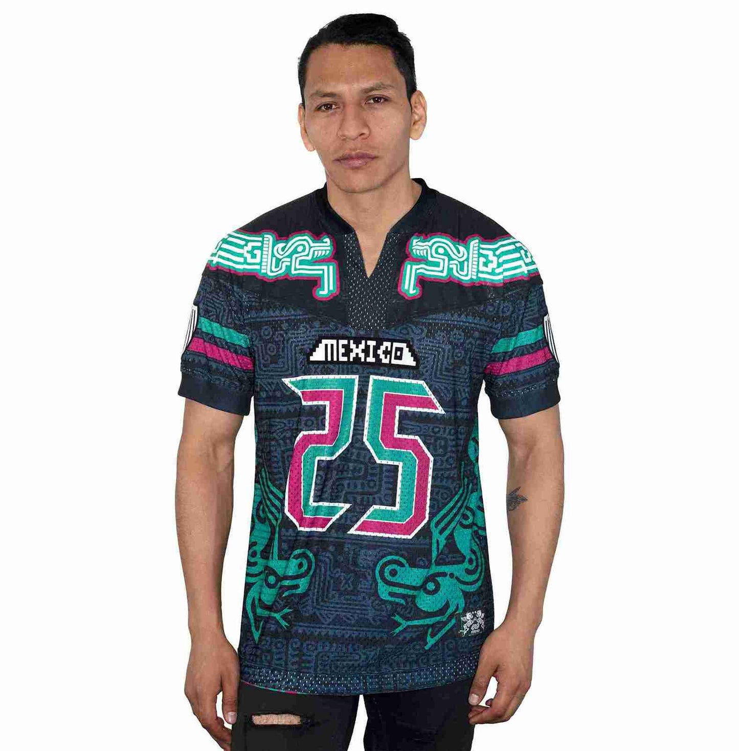Retrooo.com Jersey Jersey Mexclart Kukulkán Juego de Pelota - Edición Futuro Ancestral | Premio Diseña México