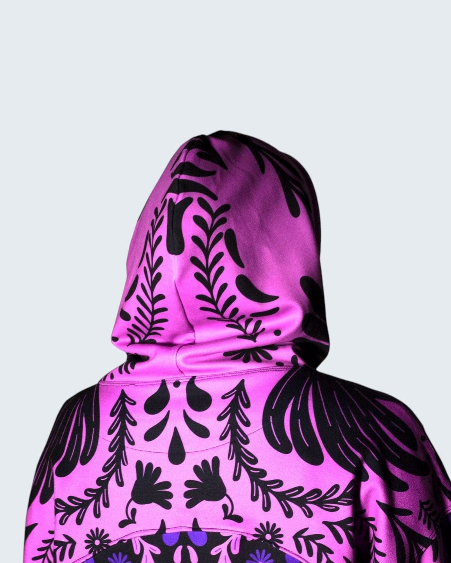 Retrooo.com Sudadera Sudadera Jacarandas CDMX - Colaboración Patito Costurero | Primavera Capitalina Vestible