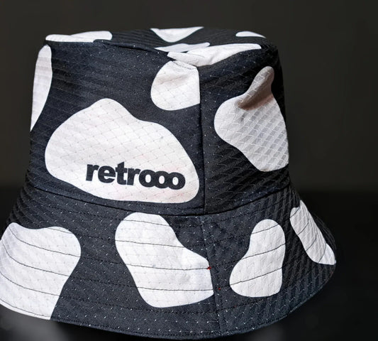Retroooclothes Gorro Única (adultos) Bucket Hat San Pancho - Para Sol Urbano | Amuleto Vaquita