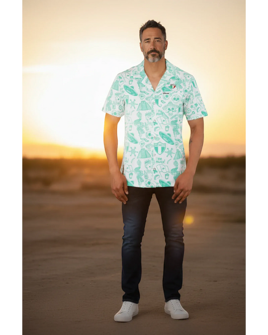 Retroooclothes Jersey Camisa Hawaiana Retrooo México Lindo
