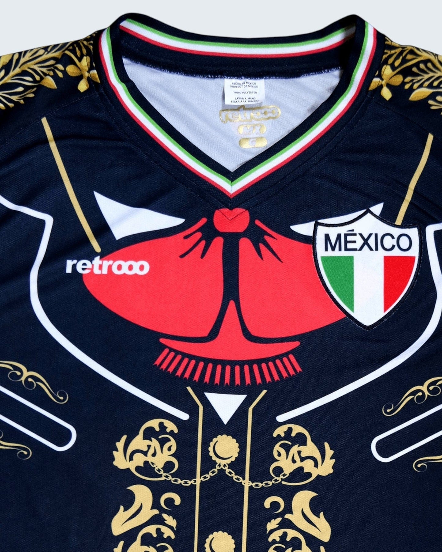 Retroooclothes Jersey Jersey Retrooo México Mariachi