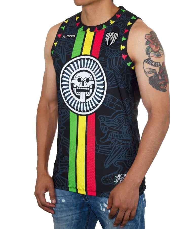 Retroooclothes Jersey Jersey Retrooo México Mictlán Afromexicano