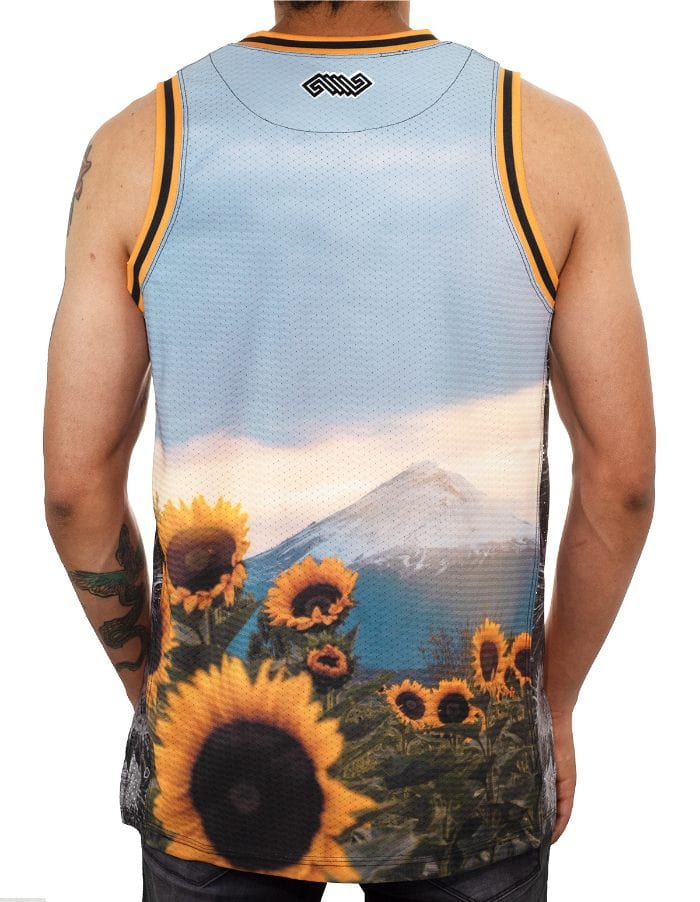 Retroooclothes Jersey Jersey Retrooo México Popocatépetl Basketball