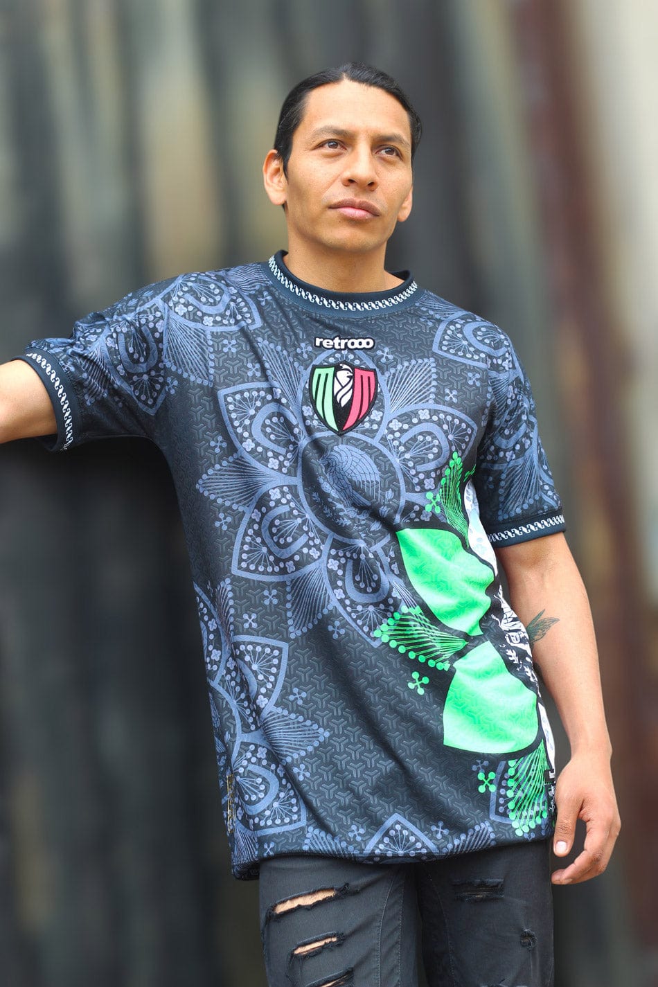 Retroooclothes Jersey Jersey Retrooo México - Sombrero Charro | Arte Textil Coleccionable