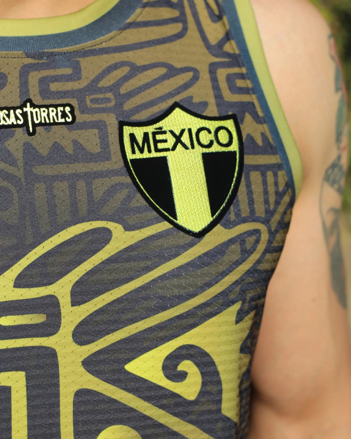 Retroooclothes Jersey Jersey Rosas Torres México Ocelotl Teotl II - Basketball Premium X Enciso