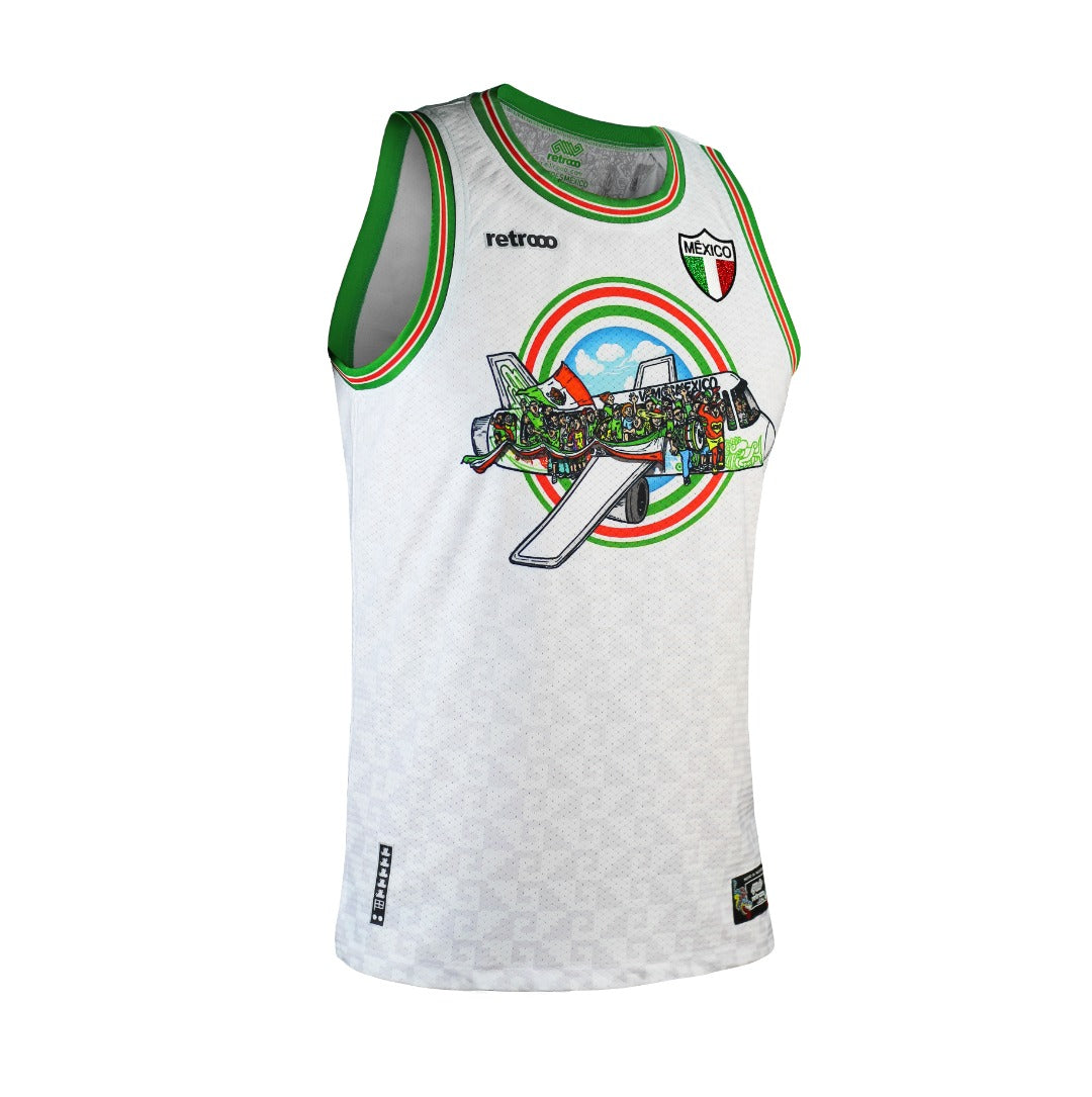 retrooocom Jersey Retrooo Mexico Quetzalcóatl Tricolor BKB