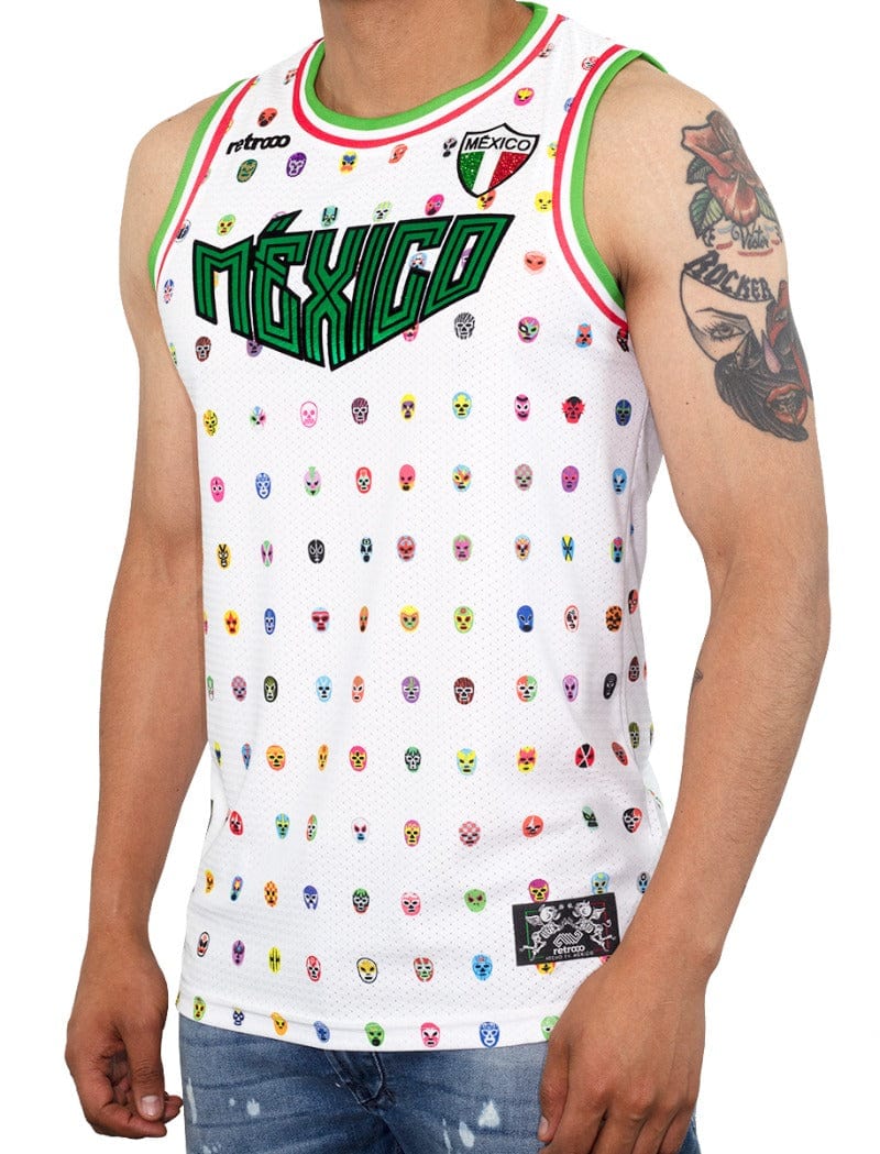 Retroooclothes Jersey Jersey Retrooo México Bkb Mascaritas Luchadores