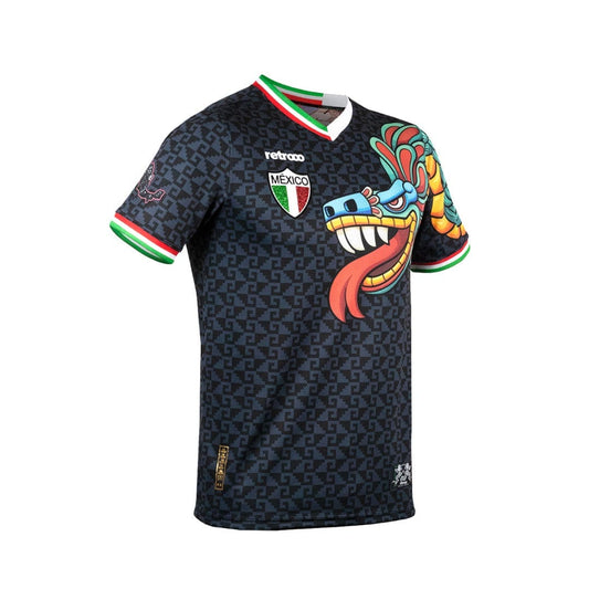 Retroooclothes Jersey Jersey Retrooo México Quetzalcóatl Obsidiana