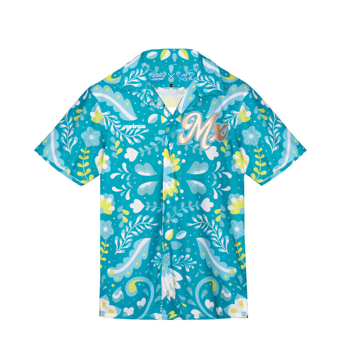 Camisa Hawaiana Retrooo Ft. Mictlart México 