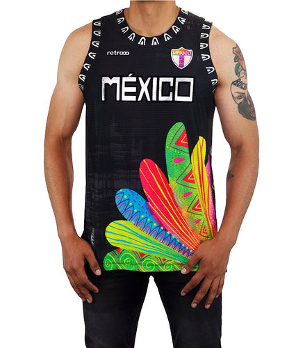 Jersey Retrooo México Quetzal Basketball