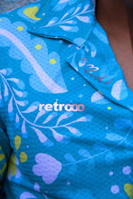 Cargar imagen en el visor de la galería, Camisa Hawaiana Retrooo Ft. Mictlart México &quot;Revivir al ajolote mexicano&quot;