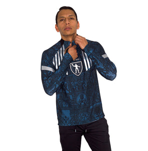 Sudadera Retrooo Lucha Libre Códices Running Gym Pulóver