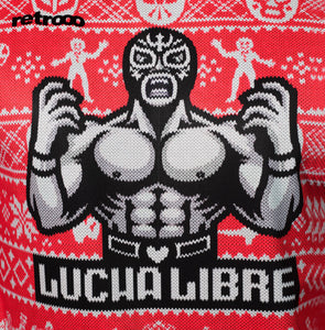 Sudadera Navideña Lucha Libre Mexicana Navidad