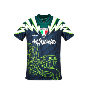 Jersey Retrooo Mexicano Crazy Quetzalcoatl Nopal Nostalgia Noventera 90s deportes casual calidad premium (copia)