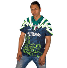 Cargar imagen en el visor de la galería, Jersey Retrooo Mexicano Crazy Quetzalcoatl Nopal Nostalgia Noventera 90s deportes casual calidad premium (copia)