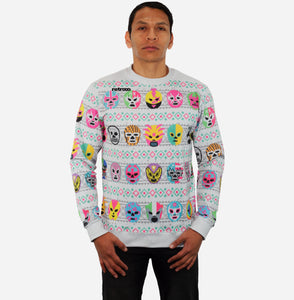 Sudadera Navideña Lucha Libre Mexicana Navidad