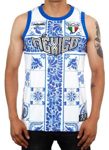 Jersey Retrooo México Puebla Talavera Basketball