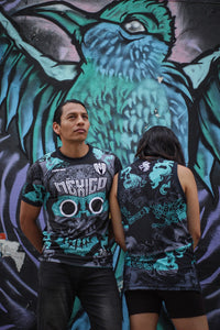 Jersey Retrooo México Tezcatlipoca Jade Con Mangas