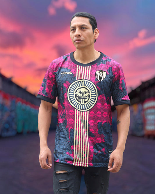 Jersey Retrooo México - Edición Tzompantli | Cultura Prehispánica Auténtica