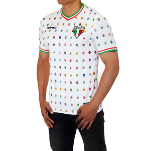 Jersey Retrooo México Mascaritas Blanco