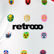 Cargar imagen en el visor de la galería, Jersey Retrooo México Mascaritas Blanco