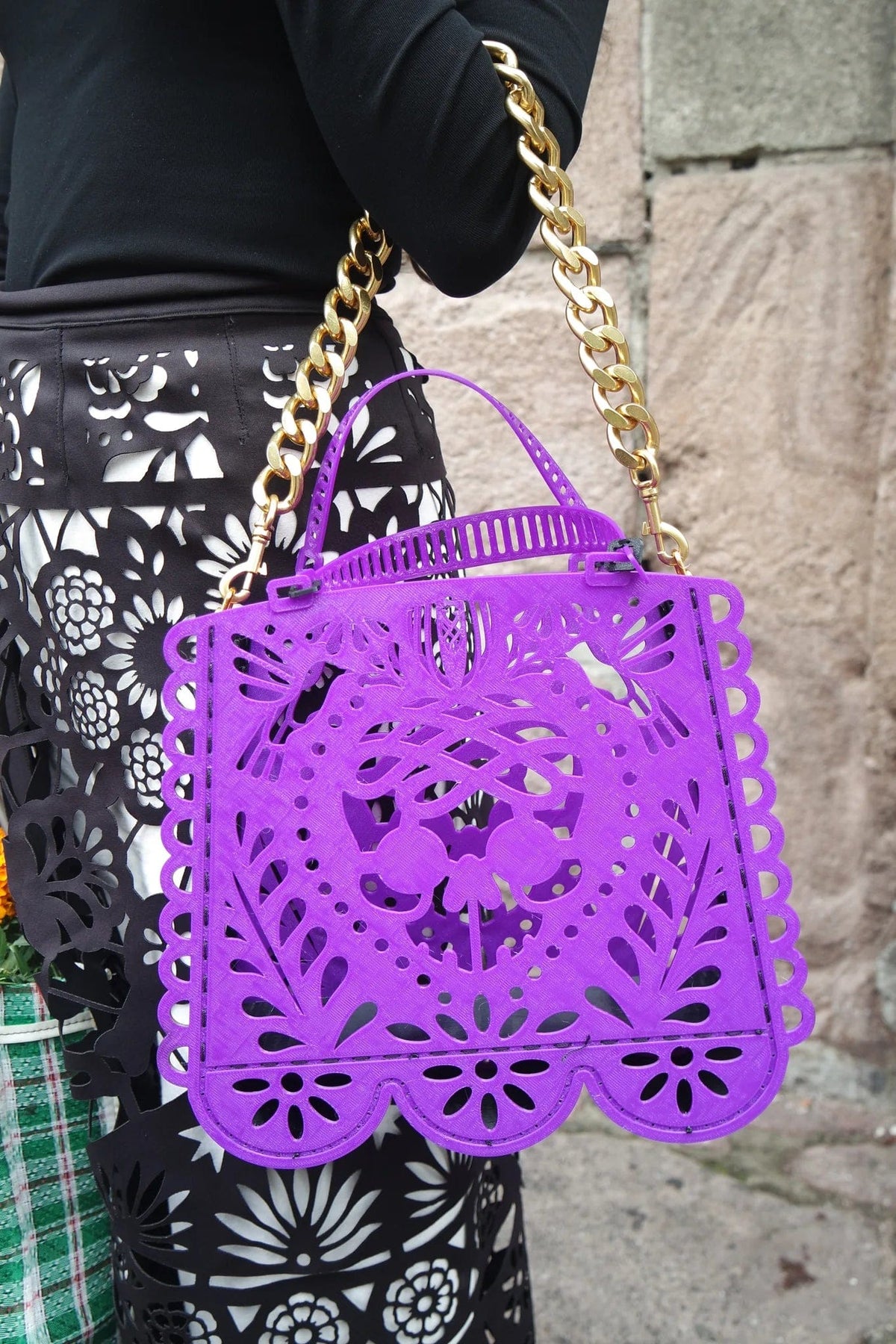 Mexclart Bolsa Bolsa de Mandado Mexclart Papel Picado · Calados del Alma