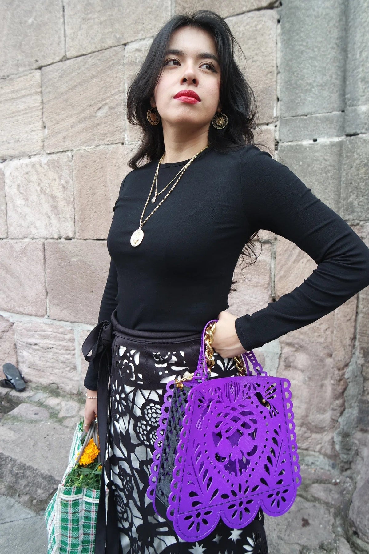 Mexclart Bolsa Bolsa de Mandado Mexclart Papel Picado · Calados del Alma