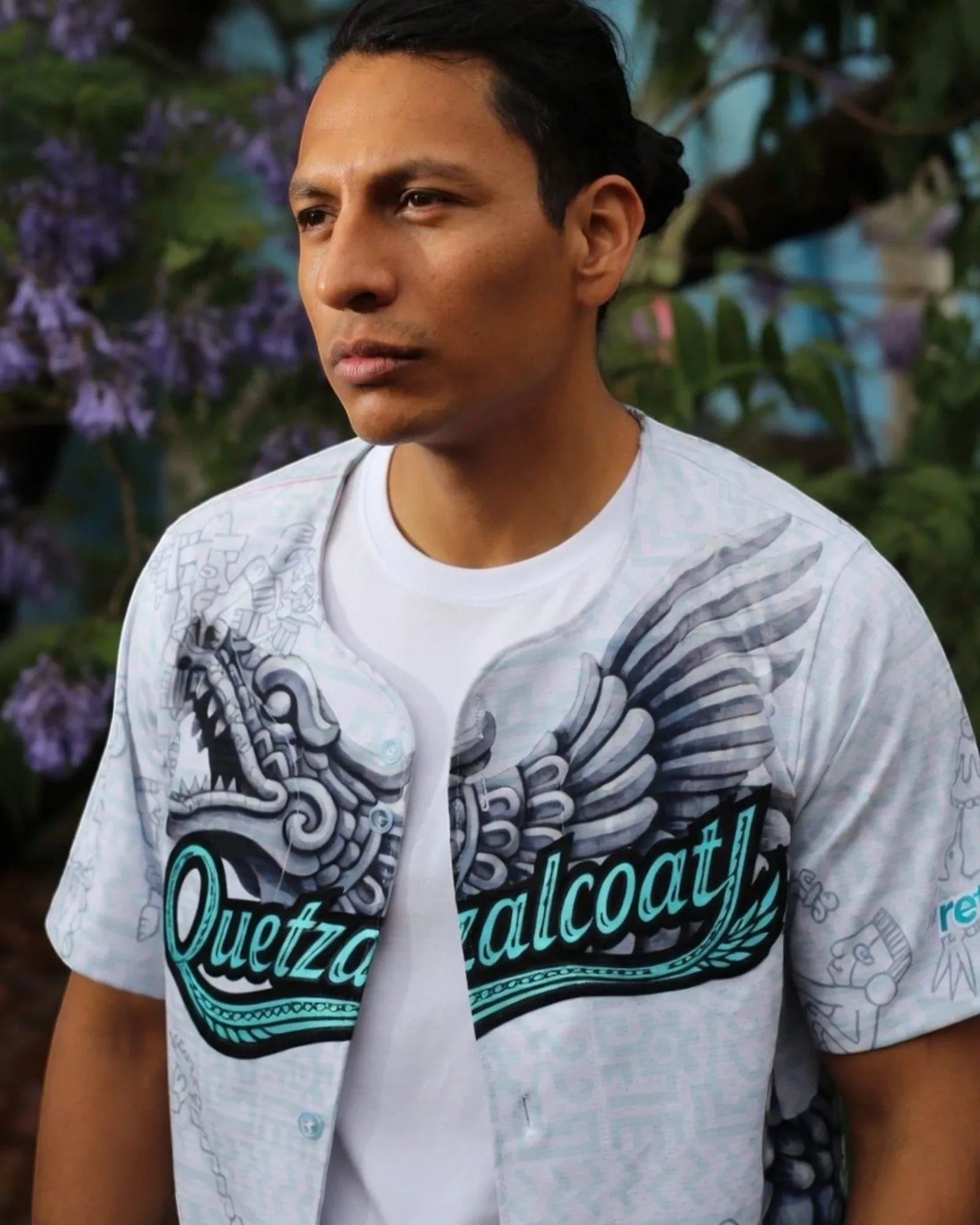 Retrooo.com Casaca Béisbol Retrooo · Quetzalcóatl · Vuelo Turquesa