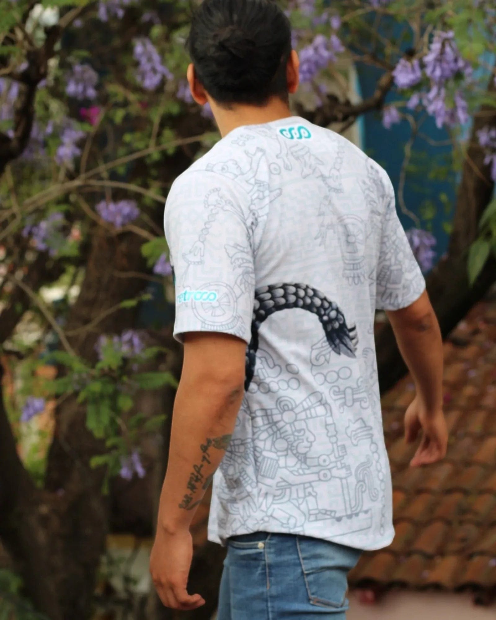 Retrooo.com Casaca Béisbol Retrooo · Quetzalcóatl · Vuelo Turquesa