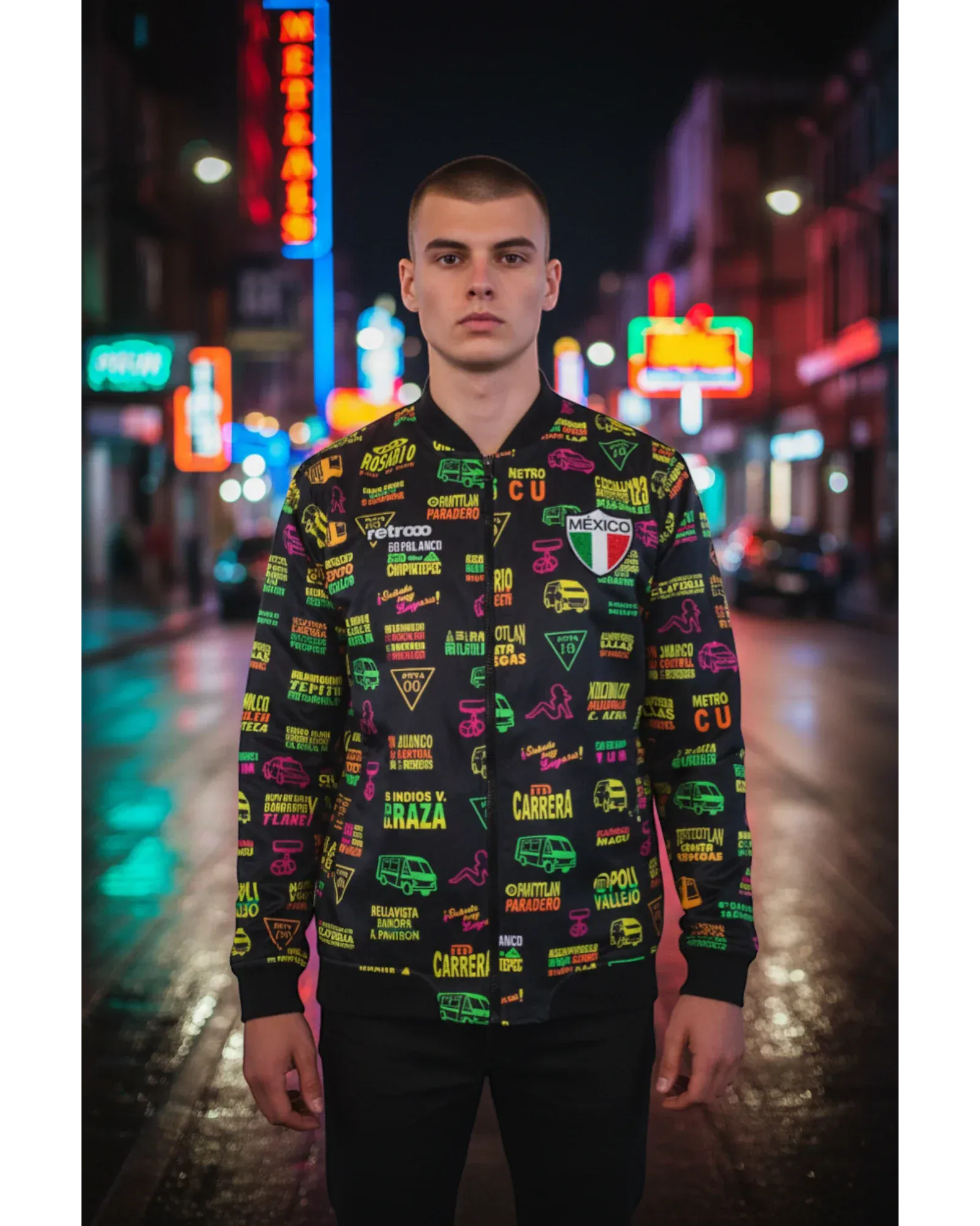 Retrooo.com Chaqueta Chamarra México Retrooo Doble Vista Cdmx Urbana