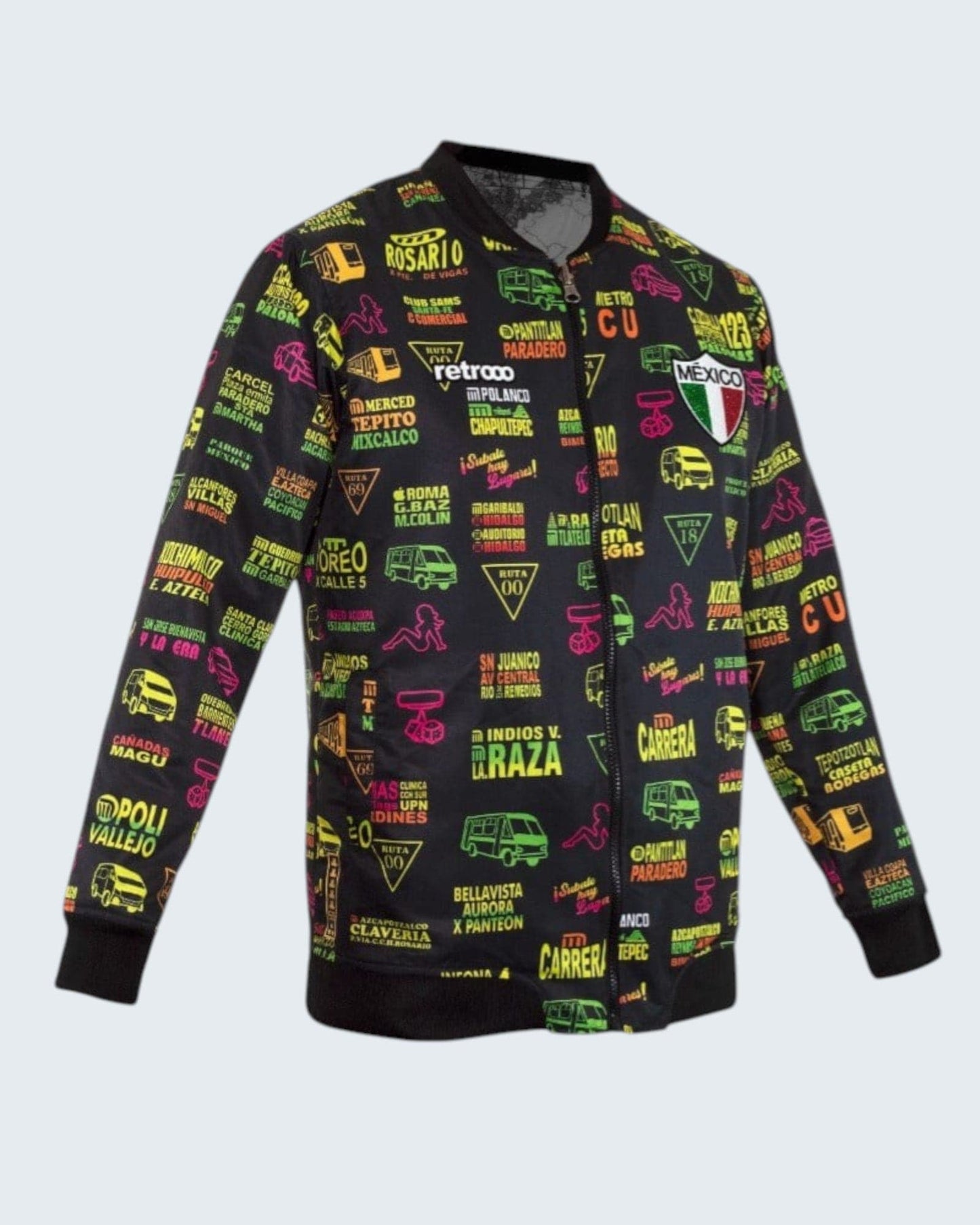 Retrooo.com Chaqueta Chamarra México Retrooo Doble Vista Cdmx Urbana