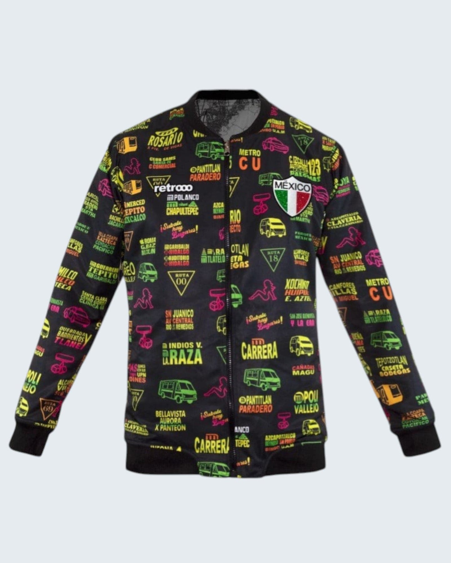 Retrooo.com Chaqueta Chamarra México Retrooo Doble Vista Cdmx Urbana