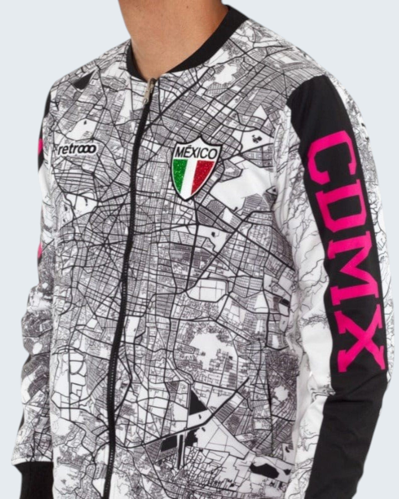 Retrooo.com Chaqueta Chamarra México Retrooo Doble Vista Cdmx Urbana