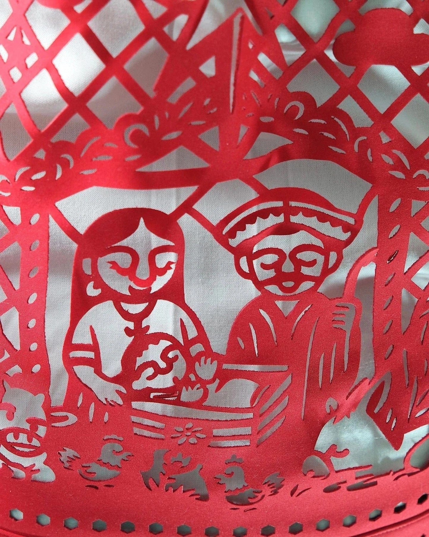 Retrooo.com Chaqueta Túnica Abrigo Mexclart Fin de Año Tropical Arte Textil Mexicano
