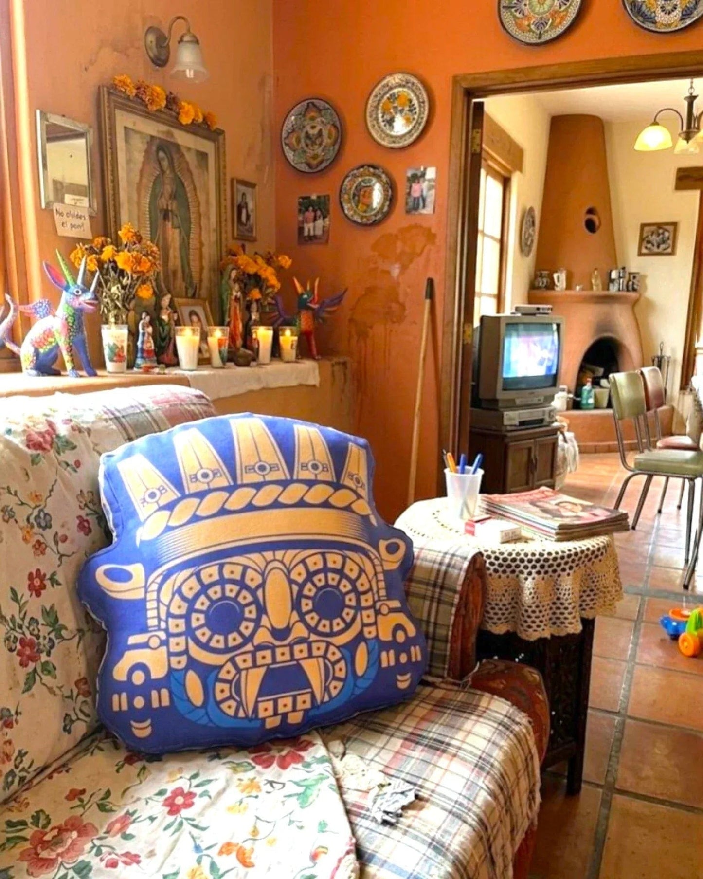 Retrooo.com Cojín Juego Decorativo de 2 Cojines de 40x40cm