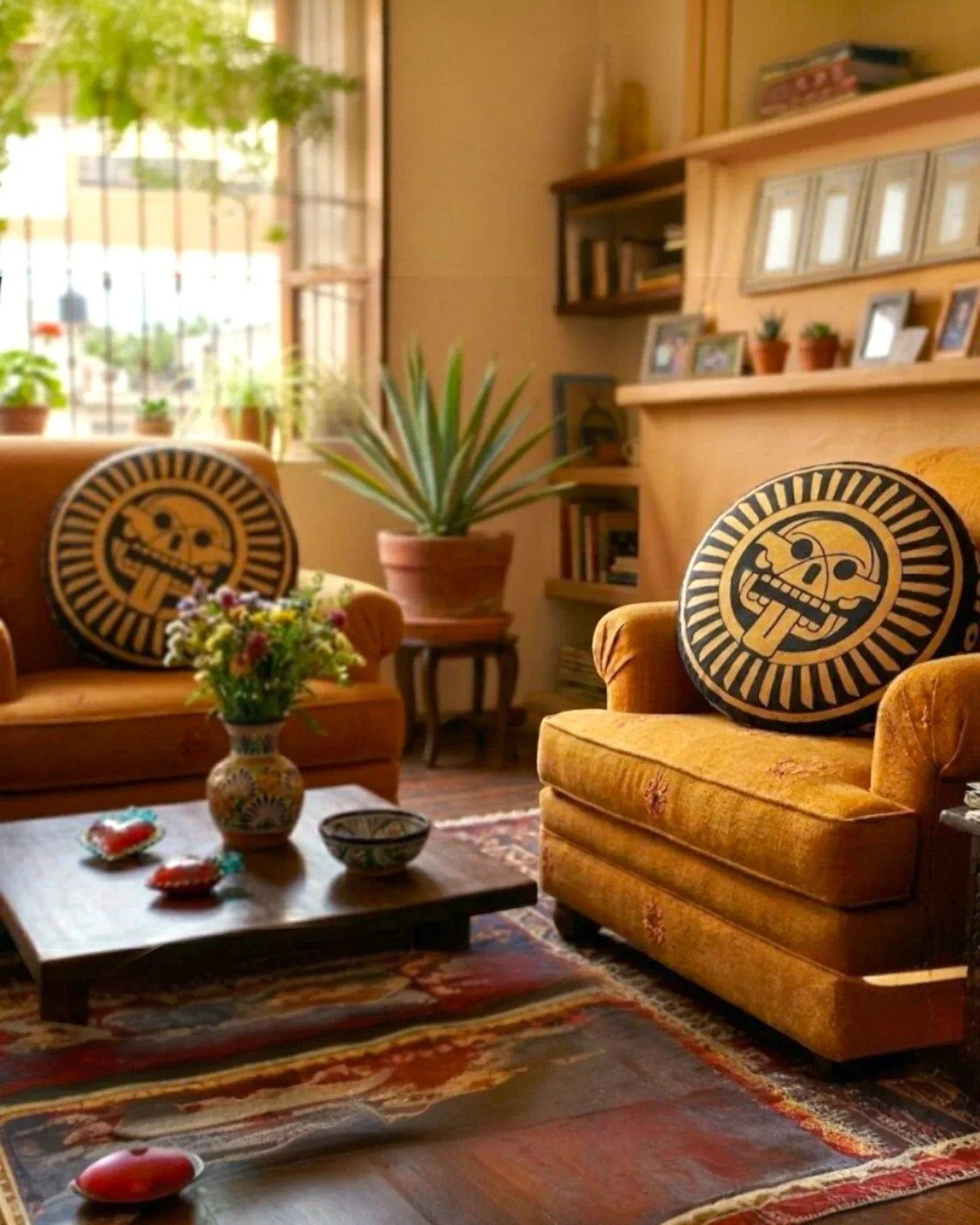 Retrooo.com Cojín Juego Decorativo de 2 Cojines de 40x40cm